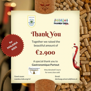 Lionsclub Den Haag Universal voor Malaika Kids